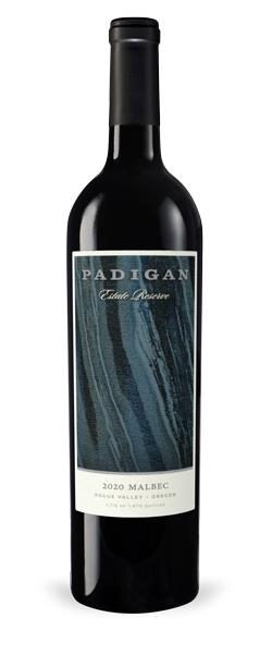 Bottle of Padigan 2020 Estate Reserve Malbec